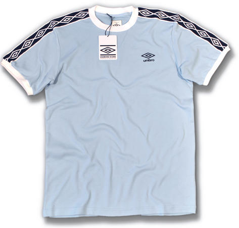 Umbro Classics Diamond Icons Ringer T Shirt Sky Blue Preview